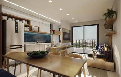 Imagem: O apartamento possui 2 Dormitórios, 2 Banheiros, 1 Vaga na