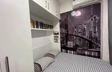 Imagem: O apartamento na cobertura possui 4 Dormitórios, 2 Banheiros