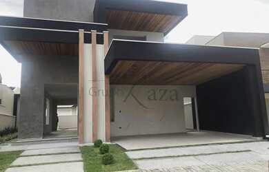 Imagem: A casa em condomínio possui 4 Dormitórios, 5 Banheiros, 2