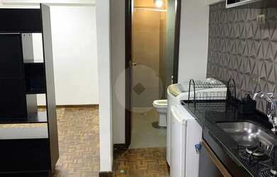 Imagem: O apartamento possui 1 Dormitório, 1 Banheiro, 22m² de Área