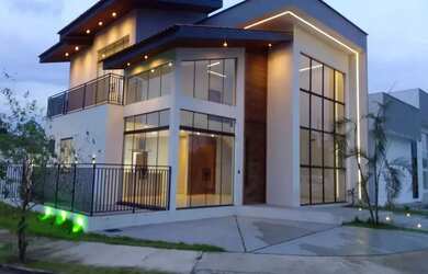 Imagem: A casa em condomínio possui 3 Dormitórios, 4 Banheiros, 2