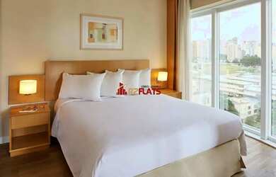 Imagem: O studio possui 1 Dormitório, 1 Banheiro, 1 Vaga na garagem