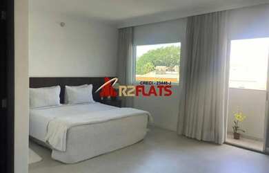 Imagem: O apartamento possui 1 Dormitório, 1 Banheiro, 1 Vaga na garagem