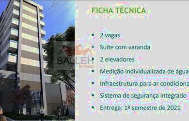 Imagem: O apartamento possui 2 Dormitórios, 2 Banheiros, 2 Vagas na