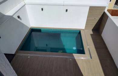 Imagem: A casa em condomínio possui 3 Dormitórios, 2 Banheiros, 5