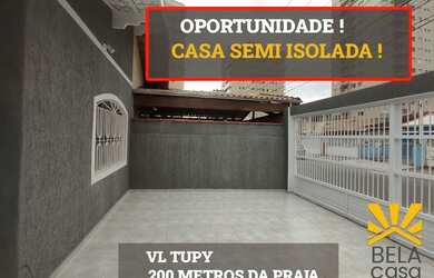 Imagem: A casa possui 2 Dormitórios, 2 Banheiros, 2 Vagas na garagem