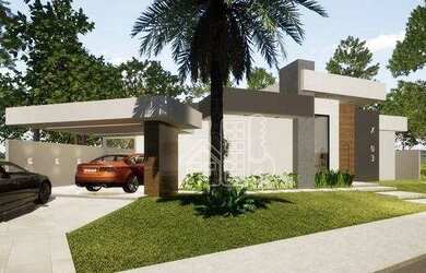 Imagem: A casa em condomínio possui 3 Dormitórios, 4 Banheiros, 2