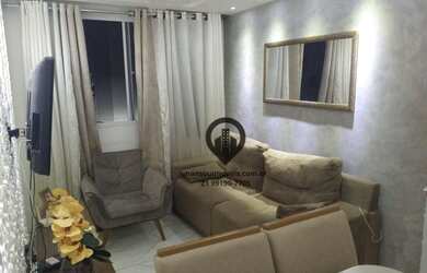 Imagem: O apartamento possui 2 Dormitórios, 1 Banheiro, 1 Vaga na garagem