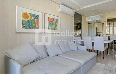 Imagem: O apartamento na cobertura possui 3 Dormitórios, 3 Banheiros