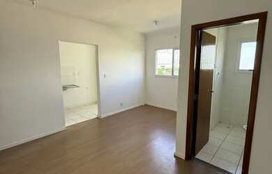 Imagem: O apartamento possui 1 Dormitório, 1 Banheiro, 1 Vaga na garagem