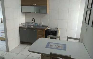 Imagem: A kitnet possui 1 Dormitório, 1 Banheiro, Imóvel mobiliado