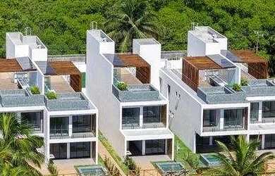 Imagem: A casa em condomínio possui 3 Dormitórios, 3 Banheiros, 1