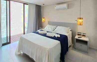 Imagem: O apartamento possui 1 Dormitório, 1 Banheiro, 1 Vaga na garagem