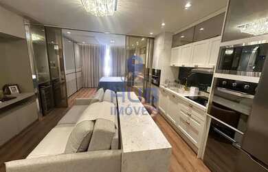 Imagem: O studio possui 1 Dormitório, 1 Banheiro, 1 Vaga na garagem