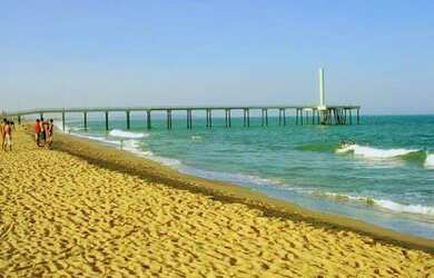 Imagem: O terreno possui 500m² de Área e está localizado em Unamar