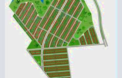 Imagem: O terreno possui 250m² de Área e está localizado em Educandos