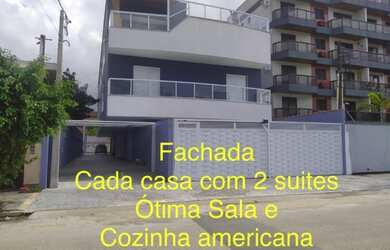 Imagem: A casa possui 2 Dormitórios, 3 Banheiros, 2 Vagas na garagem