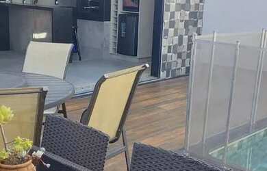 Imagem: A casa em condomínio possui 3 Dormitórios, 4 Banheiros, 4