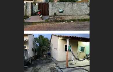 Imagem: A casa possui 2 Dormitórios, 1 Banheiro, 2 Vagas na garagem