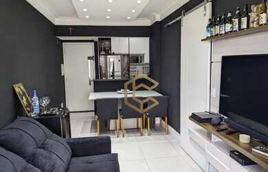 Imagem: O apartamento possui 2 Dormitórios, 2 Banheiros, 1 Vaga na