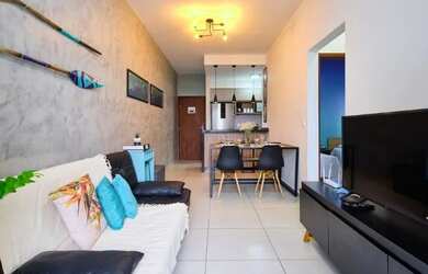 Imagem: O apartamento possui 2 Dormitórios, 2 Banheiros, 1 Vaga na