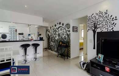 Imagem: O apartamento possui 2 Dormitórios, 2 Banheiros, 1 Vaga na