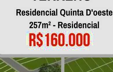 Imagem 1: FRANCA - Terreno Padrão - RESIDENCIAL QUINTA D x27 OESTE