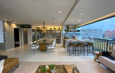 Imagem: O apartamento possui 3 Dormitórios, 5 Banheiros, 3 Vagas na