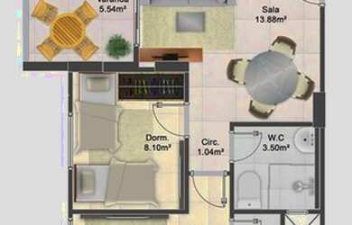 Imagem 7: PRAIA GRANDE - Apartamento Padrão - BALNEARIO MARACANA