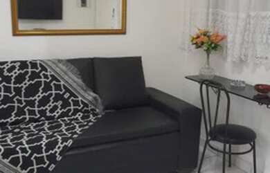 Imagem: O apartamento possui 1 Dormitório, 1 Banheiro, 45m² de Área