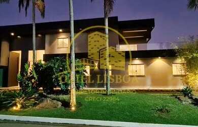 Imagem: A casa em condomínio possui 5 Dormitórios, 5 Banheiros, 5