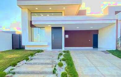 Imagem: A casa em condomínio possui 3 Dormitórios, 4 Banheiros, 4