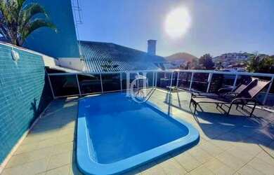 Imagem: O apartamento na cobertura possui 3 Dormitórios, 3 Banheiros