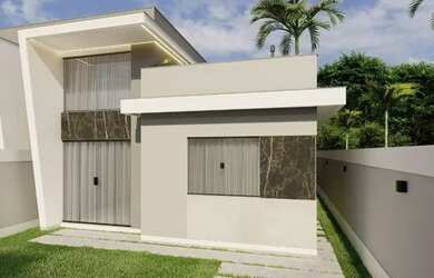 Imagem: A casa possui 2 Dormitórios, 2 Banheiros, 2 Vagas na garagem