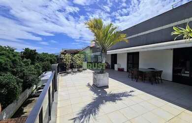 Imagem: O apartamento na cobertura possui 4 Dormitórios, 4 Banheiros