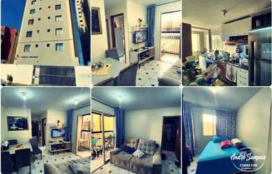 Imagem: O apartamento possui 2 Dormitórios, 2 Banheiros, 1 Vaga na