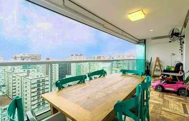 Imagem: O apartamento possui 4 Dormitórios, 4 Banheiros, 2 Vagas na