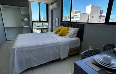 Imagem: O apartamento possui 1 Dormitório, 1 Banheiro e 26m² de Área