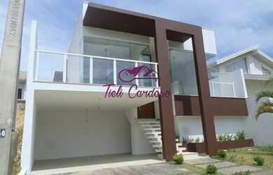 Imagem: A casa em condomínio possui 3 Dormitórios, 4 Banheiros, 4