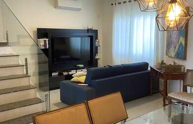 Imagem: A casa em condomínio possui 3 Dormitórios, 2 Banheiros, 2