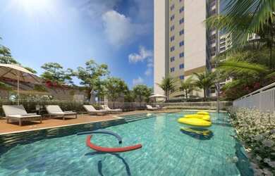 Imagem: O apartamento possui 2 Dormitórios, 2 Banheiros, 1 Vaga na