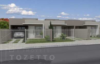 Imagem: A casa possui 3 Dormitórios, 2 Banheiros, 2 Vagas na garagem