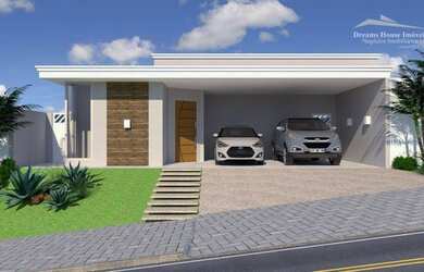 Imagem: A casa em condomínio possui 3 Dormitórios, 3 Banheiros, 4