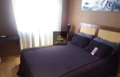 Imagem: O studio possui 1 Dormitório, 1 Banheiro, 1 Vaga na garagem