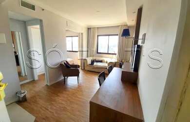 Imagem: O studio possui 1 Dormitório, 1 Banheiro, 1 Vaga na garagem