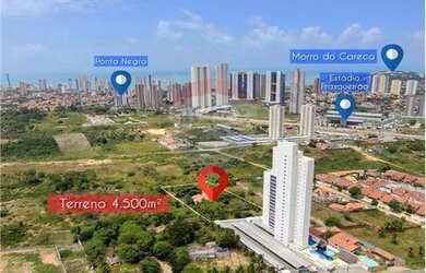Imagem: O terreno possui 4.500m² de Área e está localizado em Ponta