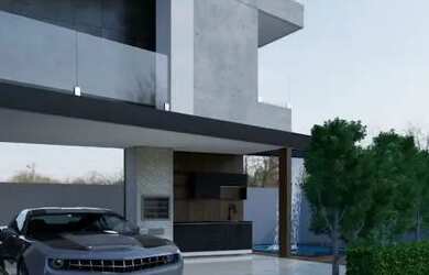 Imagem: A casa em condomínio possui 3 Dormitórios, 4 Banheiros, 2