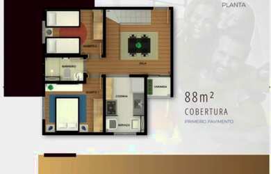 Imagem 2: COBERTURA 02 QTOS 01 VG NO BAIRRO DIAMANTE BARREIRO EM BELO HORIZONTE