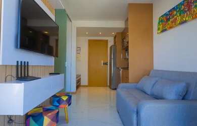 Imagem 3: Apartamento, último andar, vista mar total, porteira fechada. Direto...