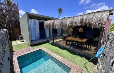 Imagem: A casa em condomínio possui 2 Dormitórios, 3 Banheiros, 1